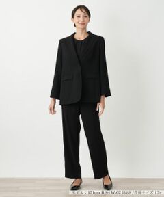 Leilian PLUS HOUSE / レリアンプラスハウス セットアップ | パンツスーツ【ブラックフォーマル】
