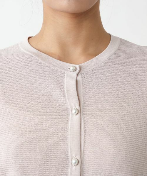 Leilian PLUS HOUSE / レリアンプラスハウス カーディガン・ボレロ | クルーネックカーディガン | 詳細10