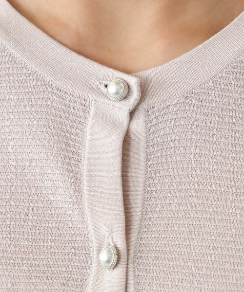 Leilian PLUS HOUSE / レリアンプラスハウス カーディガン・ボレロ | クルーネックカーディガン | 詳細14