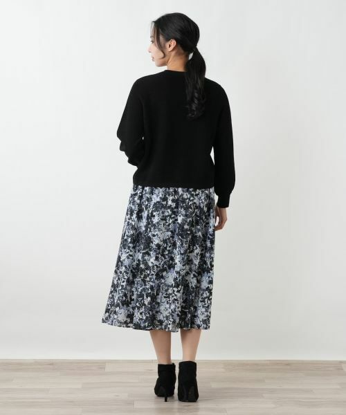 Leilian PLUS HOUSE / レリアンプラスハウス カーディガン・ボレロ | クルーネックカーディガン | 詳細3