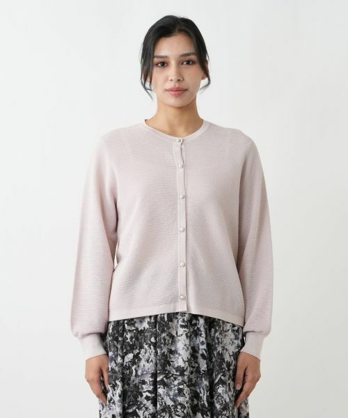 Leilian PLUS HOUSE / レリアンプラスハウス カーディガン・ボレロ | クルーネックカーディガン | 詳細7