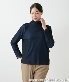 Leilian PLUS HOUSE / レリアンプラスハウス カットソー | ハイネックカットソー