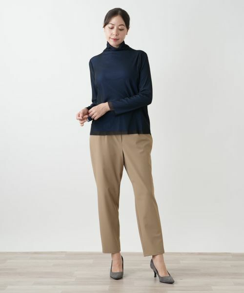 Leilian PLUS HOUSE / レリアンプラスハウス カットソー | ハイネックカットソー | 詳細1