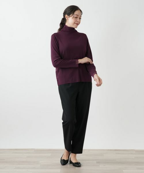 Leilian PLUS HOUSE / レリアンプラスハウス カットソー | ハイネックカットソー | 詳細4