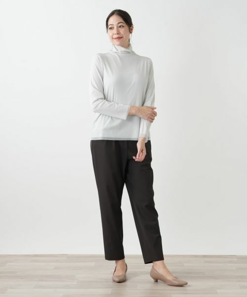 Leilian PLUS HOUSE / レリアンプラスハウス カットソー | ハイネックカットソー | 詳細7