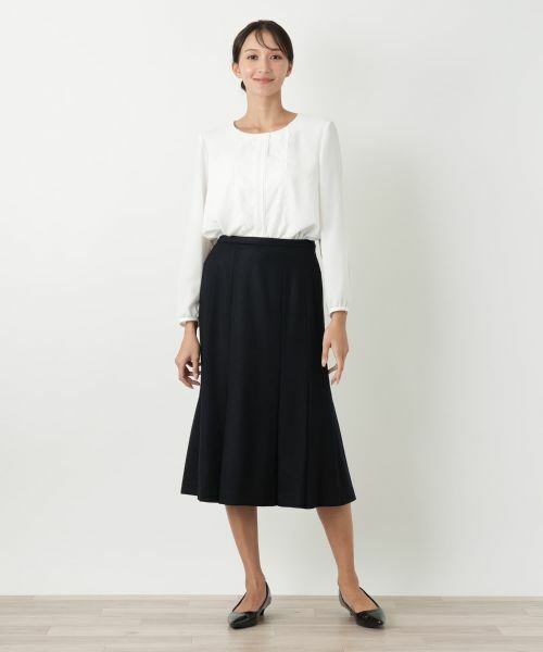 Leilian PLUS HOUSE / レリアンプラスハウス ミニ・ひざ丈スカート | フレアスカート | 詳細4