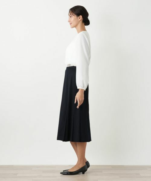 Leilian PLUS HOUSE / レリアンプラスハウス ミニ・ひざ丈スカート | フレアスカート | 詳細5
