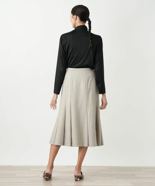 Leilian PLUS HOUSE / レリアンプラスハウス ミニ・ひざ丈スカート | フレアスカート | 詳細9