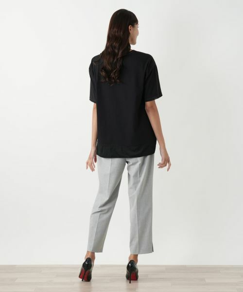Leilian PLUS HOUSE / レリアンプラスハウス カットソー | 洗える半袖カットソー | 詳細3