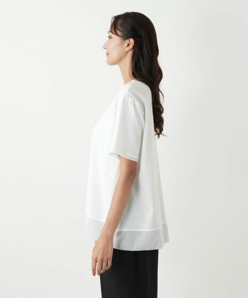 Leilian PLUS HOUSE / レリアンプラスハウス カットソー | 洗える半袖カットソー | 詳細8
