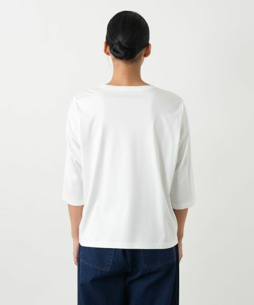 Leilian PLUS HOUSE / レリアンプラスハウス カットソー | 刺繍プリントカットソー | 詳細12