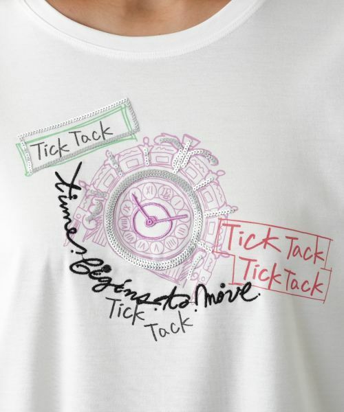 Leilian PLUS HOUSE / レリアンプラスハウス カットソー | 刺繍プリントカットソー | 詳細17