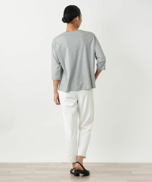 Leilian PLUS HOUSE / レリアンプラスハウス カットソー | 刺繍プリントカットソー | 詳細3