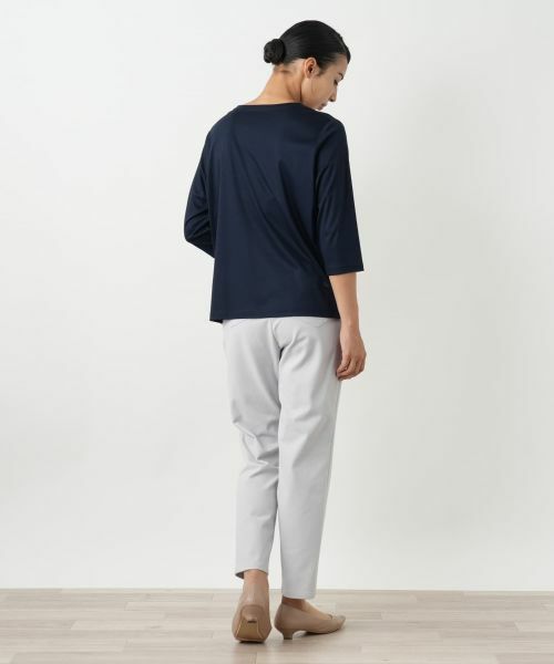 Leilian PLUS HOUSE / レリアンプラスハウス カットソー | 刺繍プリントカットソー | 詳細6