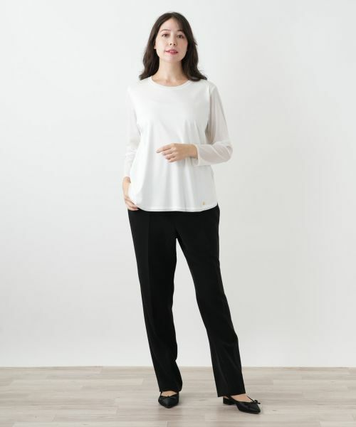 Leilian PLUS HOUSE / レリアンプラスハウス カットソー | クルーネックカットソー | 詳細1