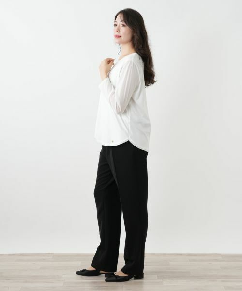 Leilian PLUS HOUSE / レリアンプラスハウス カットソー | クルーネックカットソー | 詳細2