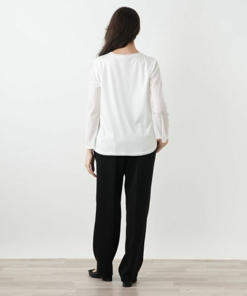 Leilian PLUS HOUSE / レリアンプラスハウス カットソー | クルーネックカットソー | 詳細3