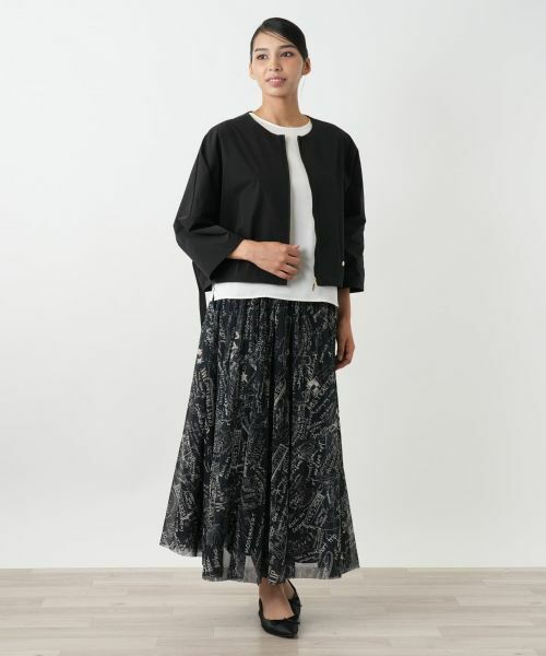 Leilian PLUS HOUSE / レリアンプラスハウス その他アウター | ノーカラージャケット | 詳細1