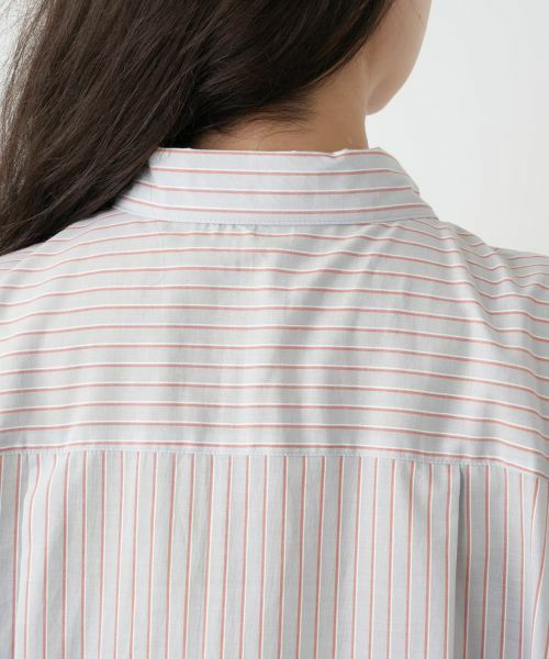 Leilian PLUS HOUSE / レリアンプラスハウス シャツ・ブラウス | ストライプブラウス【SOMELOS】 | 詳細11