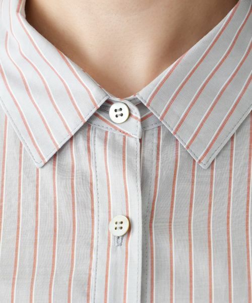 Leilian PLUS HOUSE / レリアンプラスハウス シャツ・ブラウス | ストライプブラウス【SOMELOS】 | 詳細16