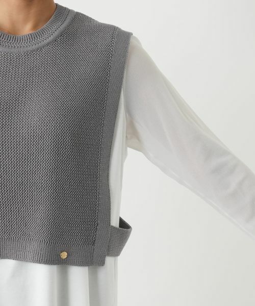 Leilian PLUS HOUSE / レリアンプラスハウス マフラー・ショール・スヌード・ストール | ニットベスト | 詳細12