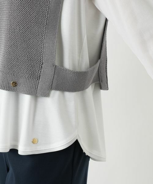 Leilian PLUS HOUSE / レリアンプラスハウス マフラー・ショール・スヌード・ストール | ニットベスト | 詳細13