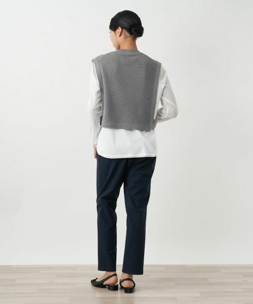 Leilian PLUS HOUSE / レリアンプラスハウス マフラー・ショール・スヌード・ストール | ニットベスト | 詳細6