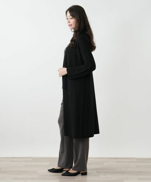 Leilian PLUS HOUSE / レリアンプラスハウス カーディガン・ボレロ | ロングカーディガン【Leilian WHITE LABEL】 | 詳細2