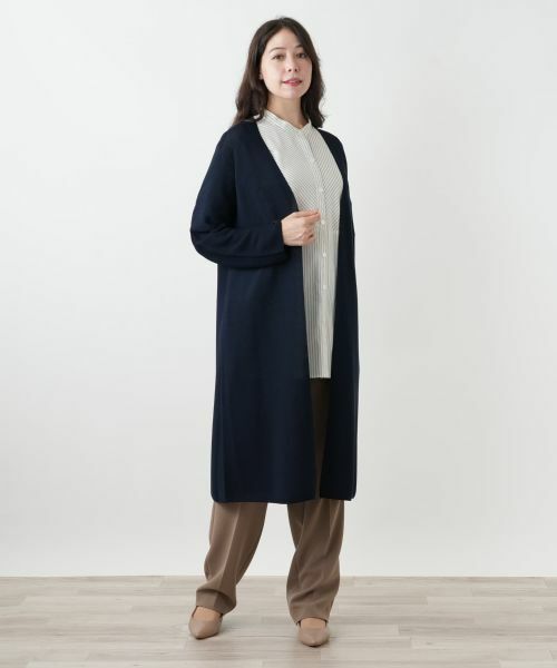 Leilian PLUS HOUSE / レリアンプラスハウス カーディガン・ボレロ | ロングカーディガン【Leilian WHITE LABEL】 | 詳細4