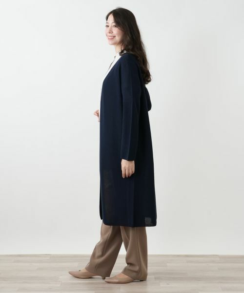 Leilian PLUS HOUSE / レリアンプラスハウス カーディガン・ボレロ | ロングカーディガン【Leilian WHITE LABEL】 | 詳細5