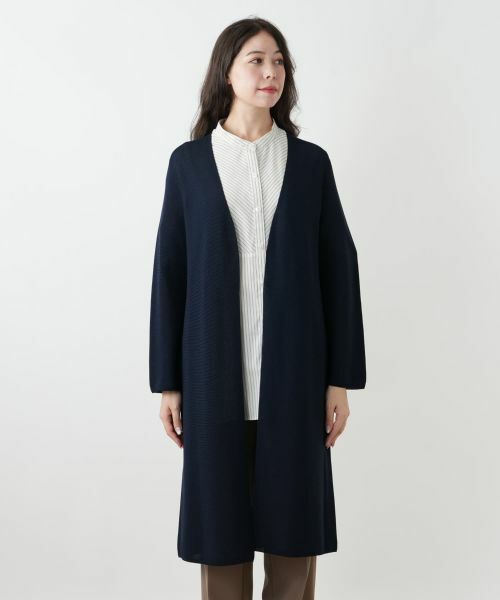 Leilian PLUS HOUSE / レリアンプラスハウス カーディガン・ボレロ | ロングカーディガン【Leilian WHITE LABEL】 | 詳細7