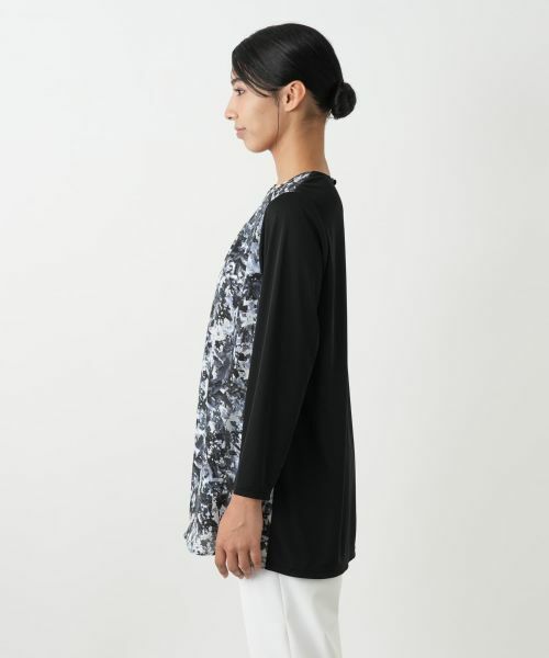 Leilian PLUS HOUSE / レリアンプラスハウス シャツ・ブラウス | 切替タックブラウス【Leilian WHITE LABEL】 | 詳細8