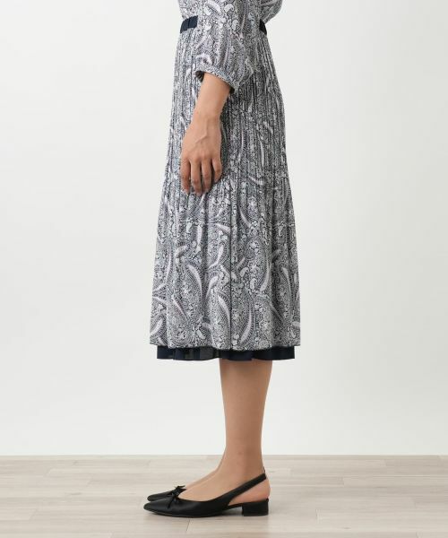 Leilian PLUS HOUSE / レリアンプラスハウス ロング・マキシ丈スカート | リバーシブルスカート【Leilian WHITE LABEL】 | 詳細12