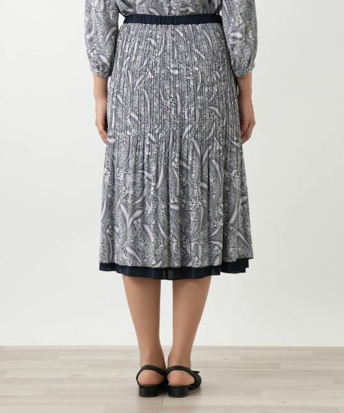 Leilian PLUS HOUSE / レリアンプラスハウス ロング・マキシ丈スカート | リバーシブルスカート【Leilian WHITE LABEL】 | 詳細13