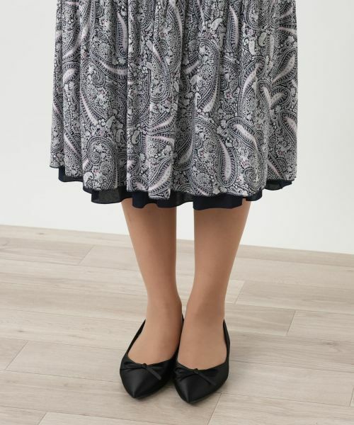 Leilian PLUS HOUSE / レリアンプラスハウス ロング・マキシ丈スカート | リバーシブルスカート【Leilian WHITE LABEL】 | 詳細15