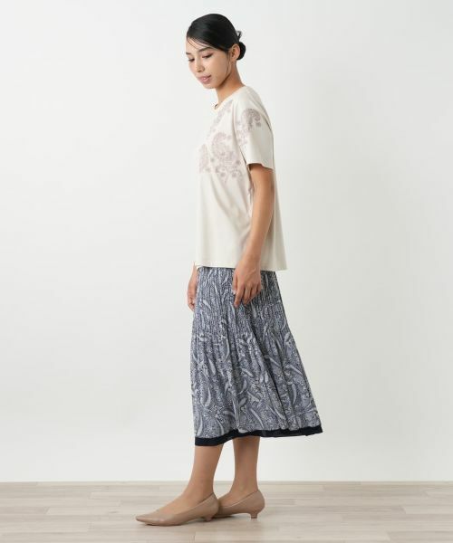 Leilian PLUS HOUSE / レリアンプラスハウス ロング・マキシ丈スカート | リバーシブルスカート【Leilian WHITE LABEL】 | 詳細2