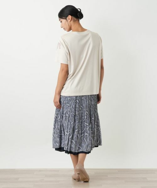 Leilian PLUS HOUSE / レリアンプラスハウス ロング・マキシ丈スカート | リバーシブルスカート【Leilian WHITE LABEL】 | 詳細3