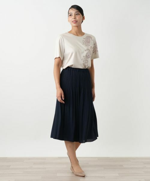 Leilian PLUS HOUSE / レリアンプラスハウス ロング・マキシ丈スカート | リバーシブルスカート【Leilian WHITE LABEL】 | 詳細4