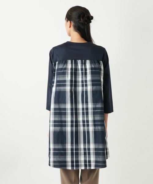 Leilian PLUS HOUSE / レリアンプラスハウス シャツ・ブラウス | チェックブラウス【プラス企画】 | 詳細6