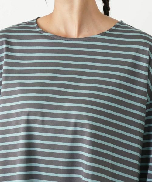 Leilian PLUS HOUSE / レリアンプラスハウス カットソー | ボーダーカットソー【プラス企画】 | 詳細13