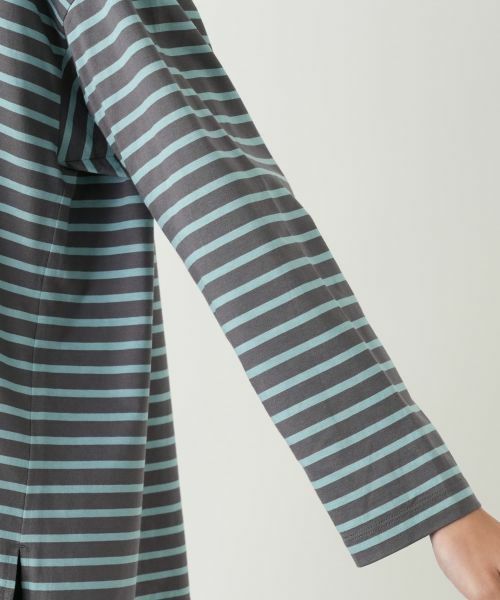 Leilian PLUS HOUSE / レリアンプラスハウス カットソー | ボーダーカットソー【プラス企画】 | 詳細15