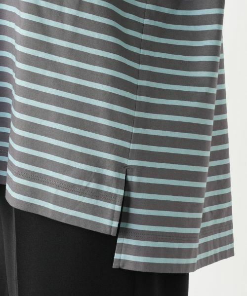 Leilian PLUS HOUSE / レリアンプラスハウス カットソー | ボーダーカットソー【プラス企画】 | 詳細16