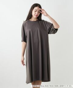 Leilian PLUS HOUSE / レリアンプラスハウス ドレス | 切替フレアワンピース【プラス企画】