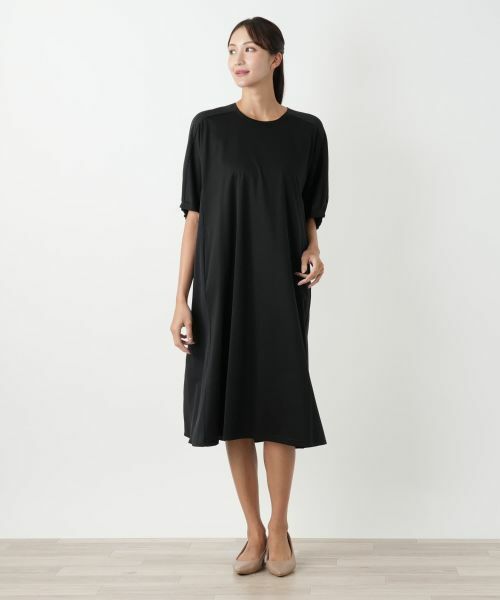 Leilian PLUS HOUSE / レリアンプラスハウス ドレス | 切替フレアワンピース【プラス企画】 | 詳細1