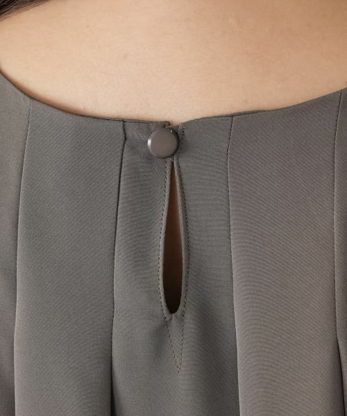 Leilian PLUS HOUSE / レリアンプラスハウス ドレス | 切替フレアワンピース【プラス企画】 | 詳細12