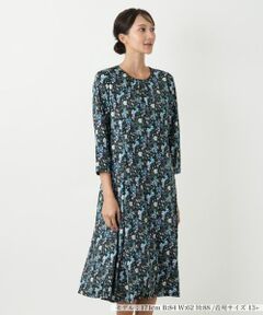 Leilian PLUS HOUSE / レリアンプラスハウス ドレス | 花柄ワンピース【プラス企画】