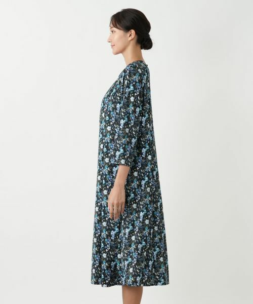 Leilian PLUS HOUSE / レリアンプラスハウス ドレス | 花柄ワンピース【プラス企画】 | 詳細8