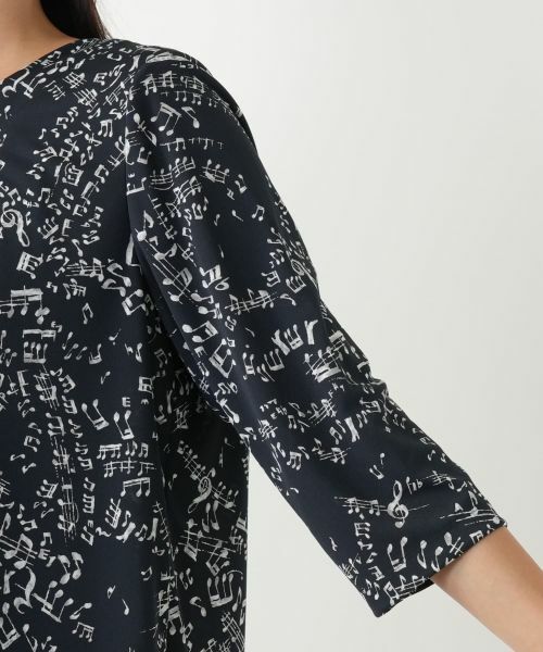 Leilian PLUS HOUSE / レリアンプラスハウス カットソー | プリントカットソー【プラス企画】 | 詳細12