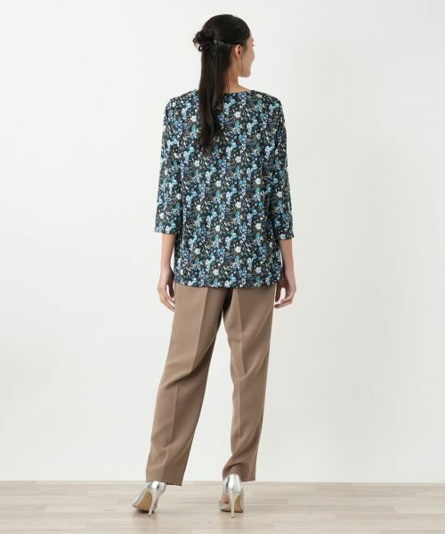 Leilian PLUS HOUSE / レリアンプラスハウス カットソー | 花柄カットソー【プラス企画】 | 詳細6