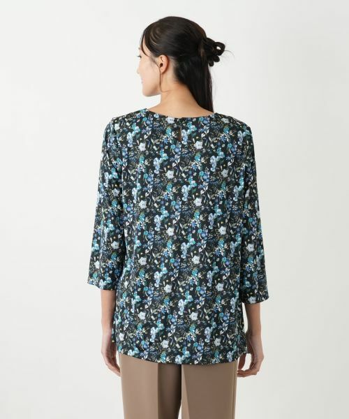 Leilian PLUS HOUSE / レリアンプラスハウス カットソー | 花柄カットソー【プラス企画】 | 詳細9